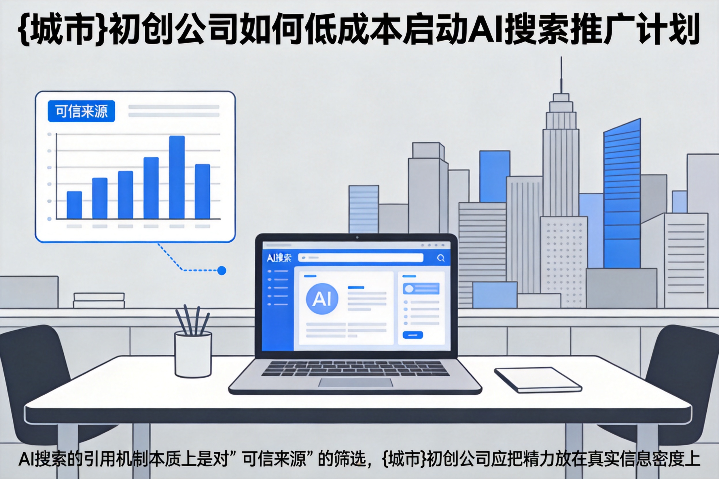 鼎城初创公司如何低成本启动AI搜索推广计划