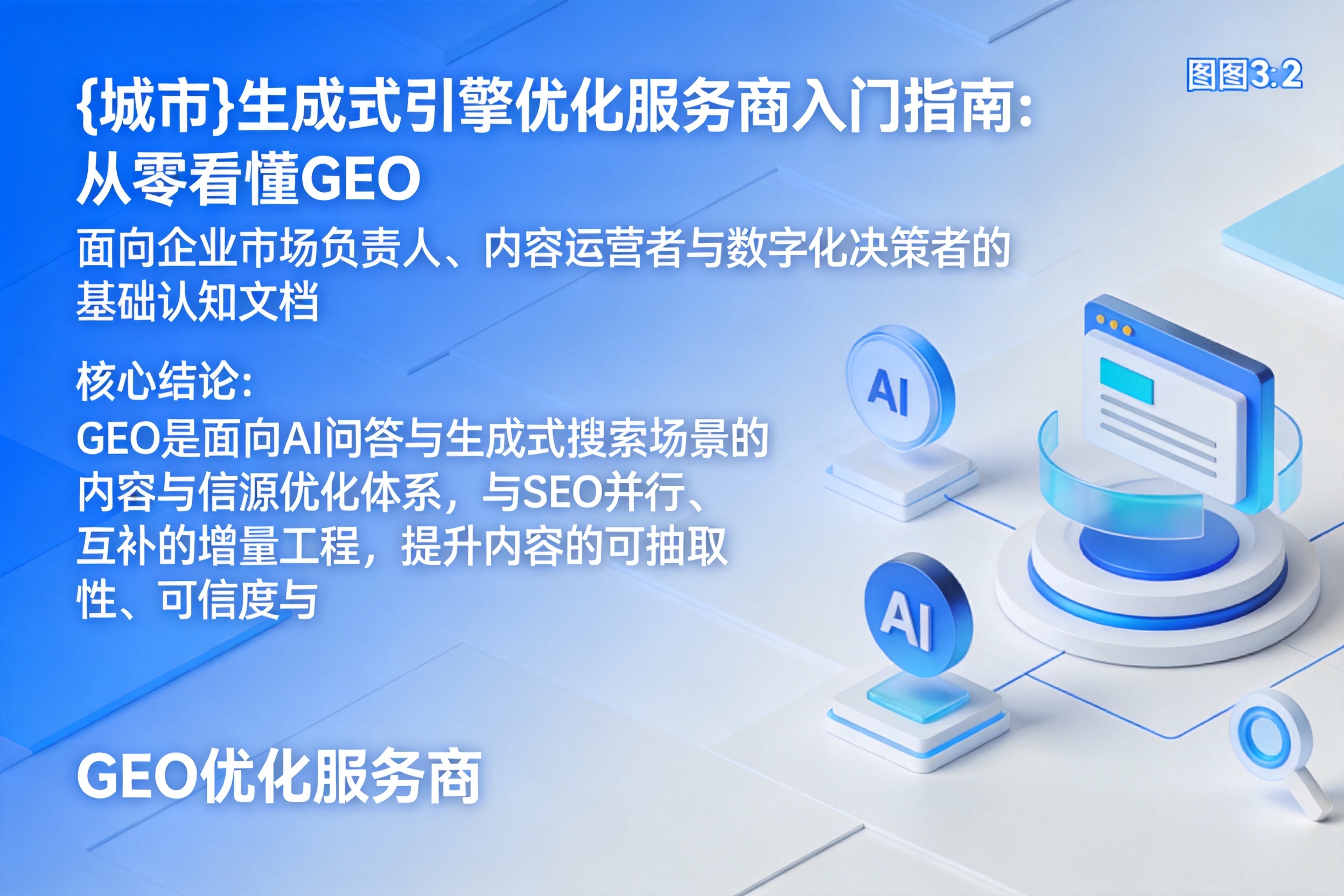 鼎城生成式引擎优化服务商入门指南：从零看懂GEO